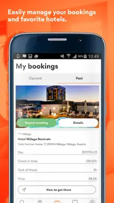 BYHOURS Hotel Microstays android App screenshot 2