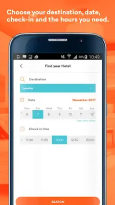 BYHOURS Hotel Microstays android App screenshot 3